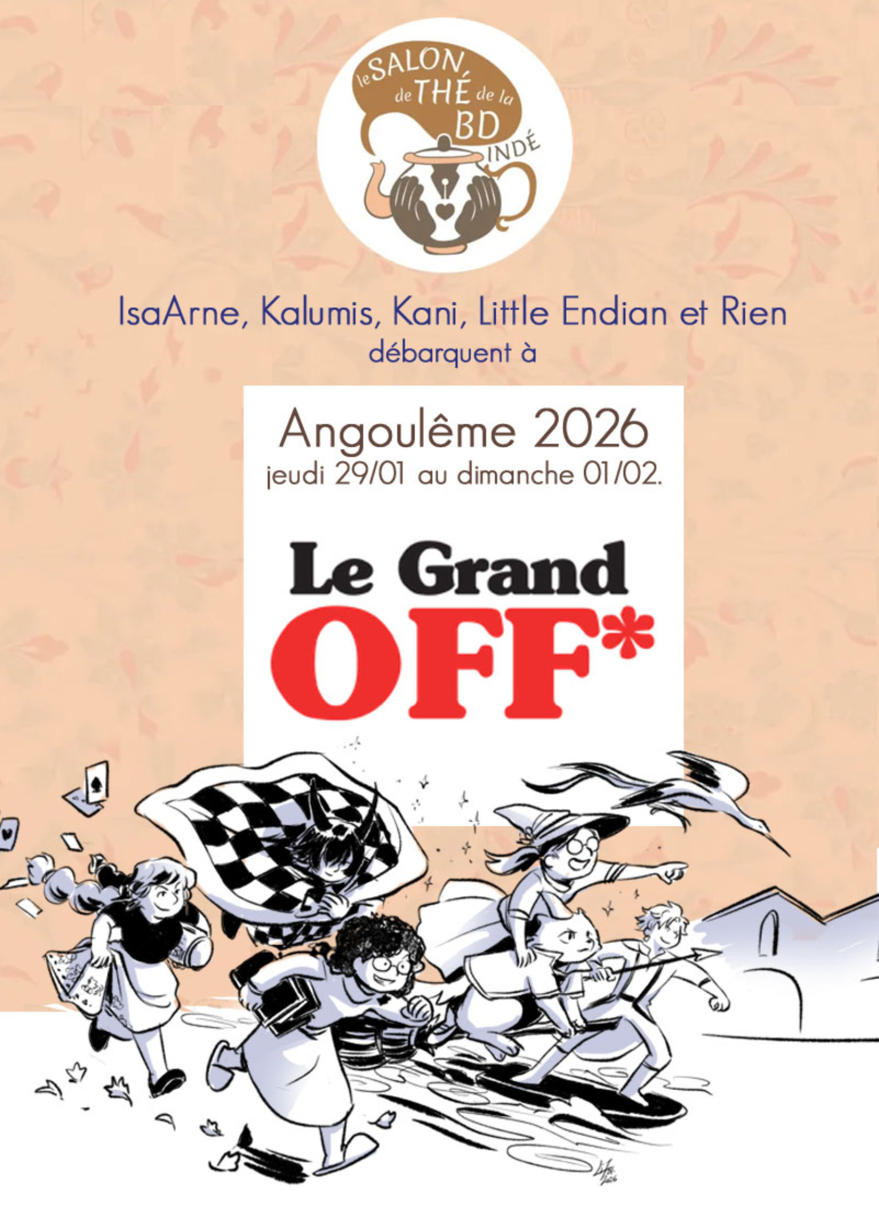 Salon BD : Le Grand Off* – janvier 2026 !